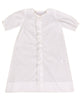 Linden Rose Daygown & Diaper Cover in White - 3M