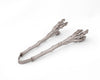 Tongs - Pewter Asparagus Pattern Tongs