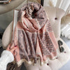 Wrap - Equestrian Pink / Gray Reversible Wrap