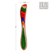 Spreader - Baltique® Marrakesh Colorful 8" Wooden Cheese Spreader Knife