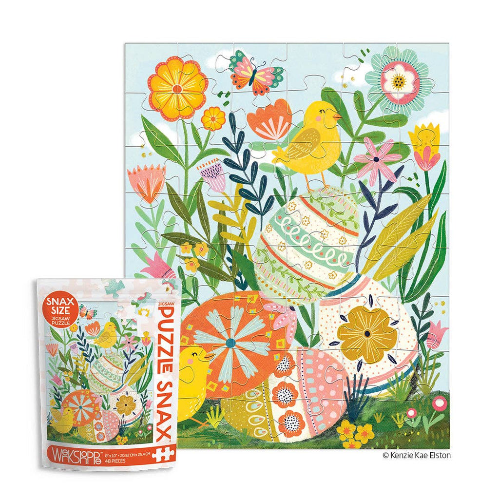 Puzzle - Easter Garden 48 Piece Puzzle Snax