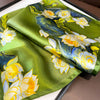 Scarf - Oil Painting Silk Square Scarf