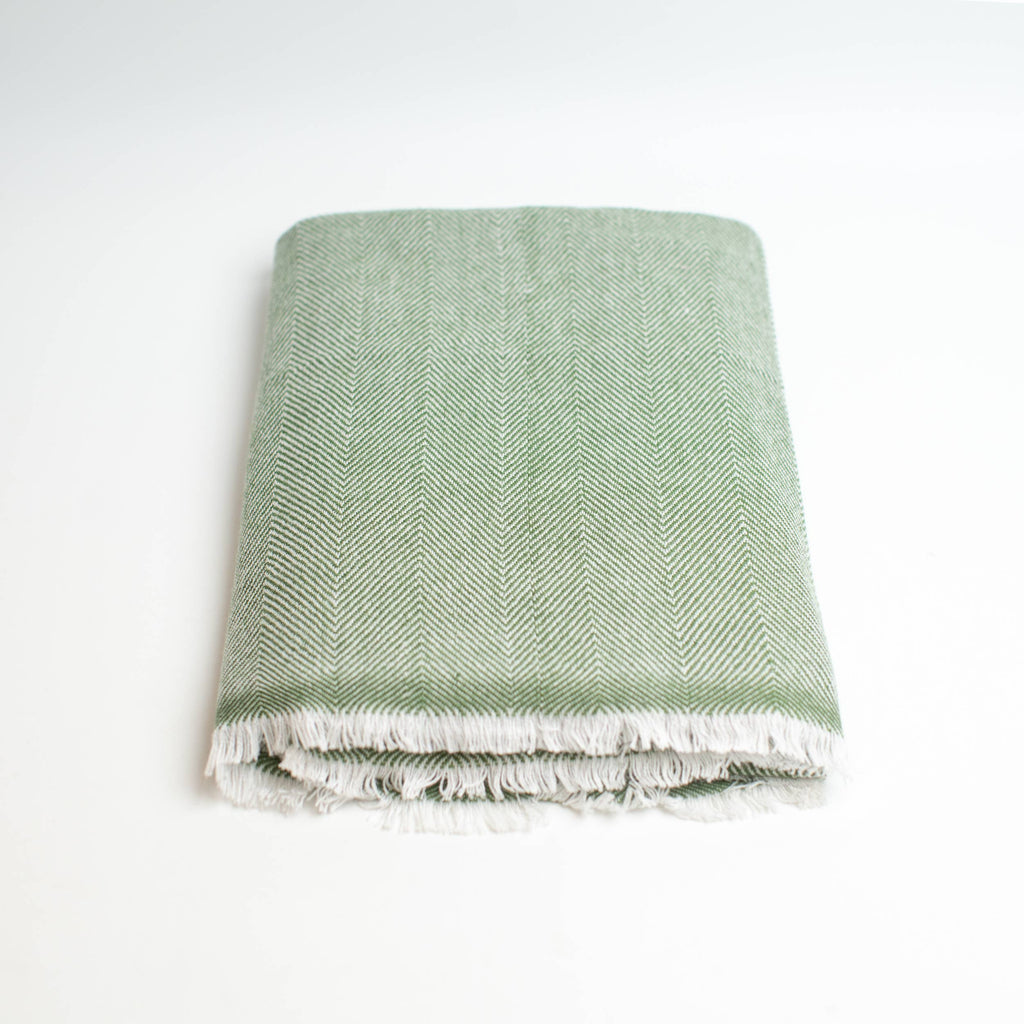 Throw - Cashmere Reversible Luxury Blanket Travel Throw