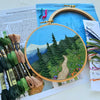 Embroidery Kit - "Happy Trails" Landscape