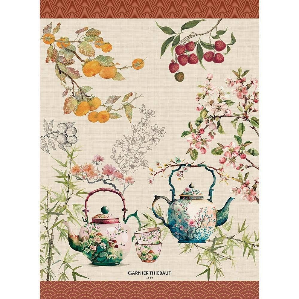 Hand Towel - Theieres Rouille Kitchen Towel
