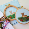 Embroidery Kit - Wildflower Fawn Beginner Kit