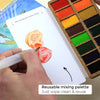 Original Watercolor Paints Pans Set