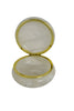 White Alabaster Trinket Box