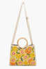 Purse - Orange Beaded shoulder bag