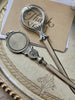Pewter Letter Opener with Magnifying Glass