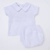 Diaper Cover Set - Hazel and Hudson Smocked Diaper Cover Set