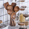 Wooden Cooking Utensils - 7-Piece Set