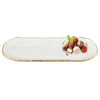 Platter - Gold Leaf Edge Glass Platter