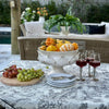 Arte Italica - Scavo Harvest Pedestal Bowl in Antique White