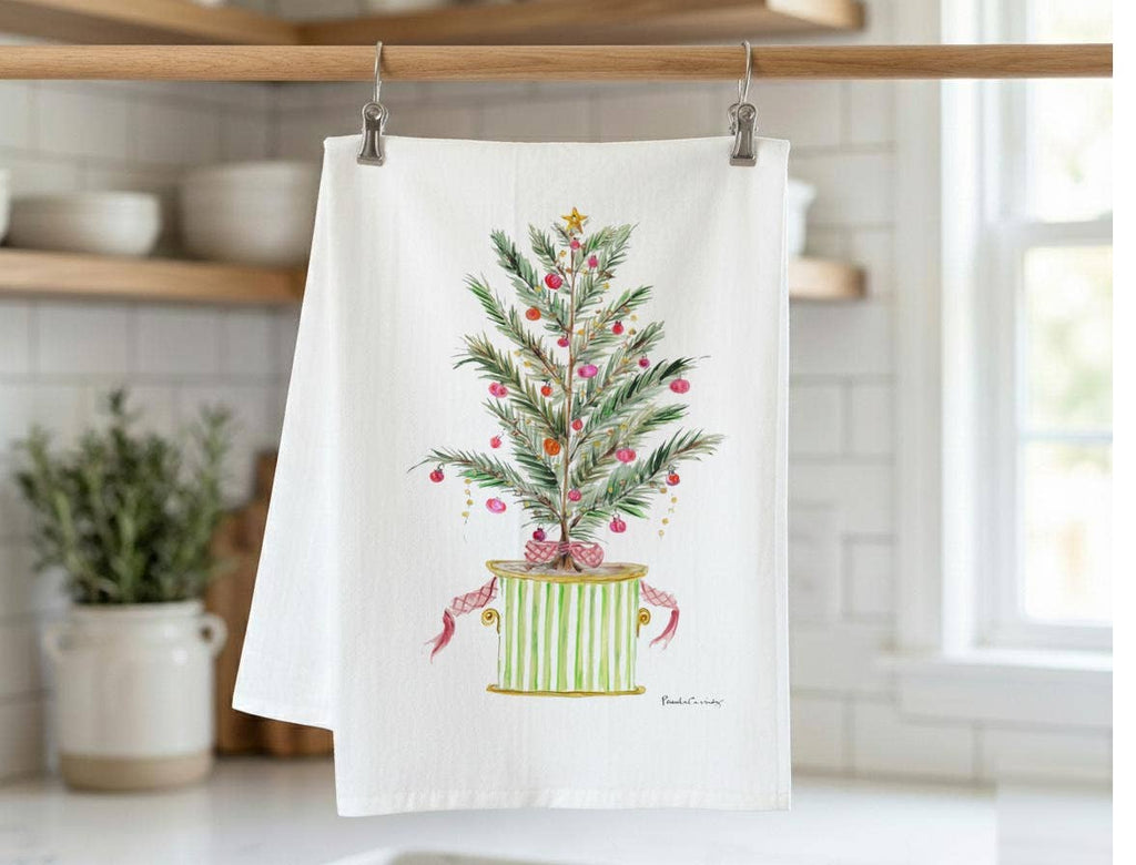 Hand Towel - Need a Little Christmas Flour Sack Towel