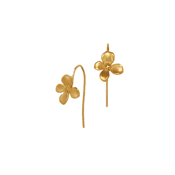 Earrings - Dogwood French Wire Earrings