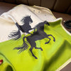 Scarf  - Silk Horse Print Scarf