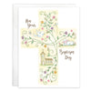 Greeting Cards - With Scripture Religious Greeting Card - Baptism Cross
