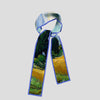 Scarf - Van Gogh-Inspired Wheat Fields & White Roses