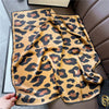 Scarf - Leopard Printed Silk