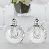 Salt & Pepper Shakers - Pair of Zendra Platinum/Crystal