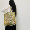 Tote Bag - Floral Large Capacity Tote Bag