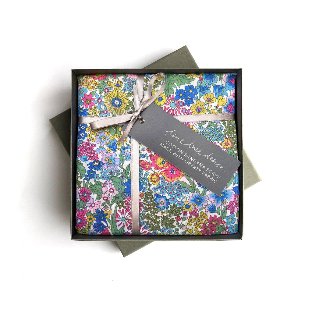 Bandana - Liberty Fabric in Margaret Annie Pastel