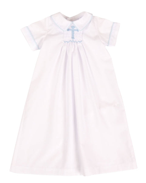 Haven Daygown & Diaper Cover - Blue: 3m