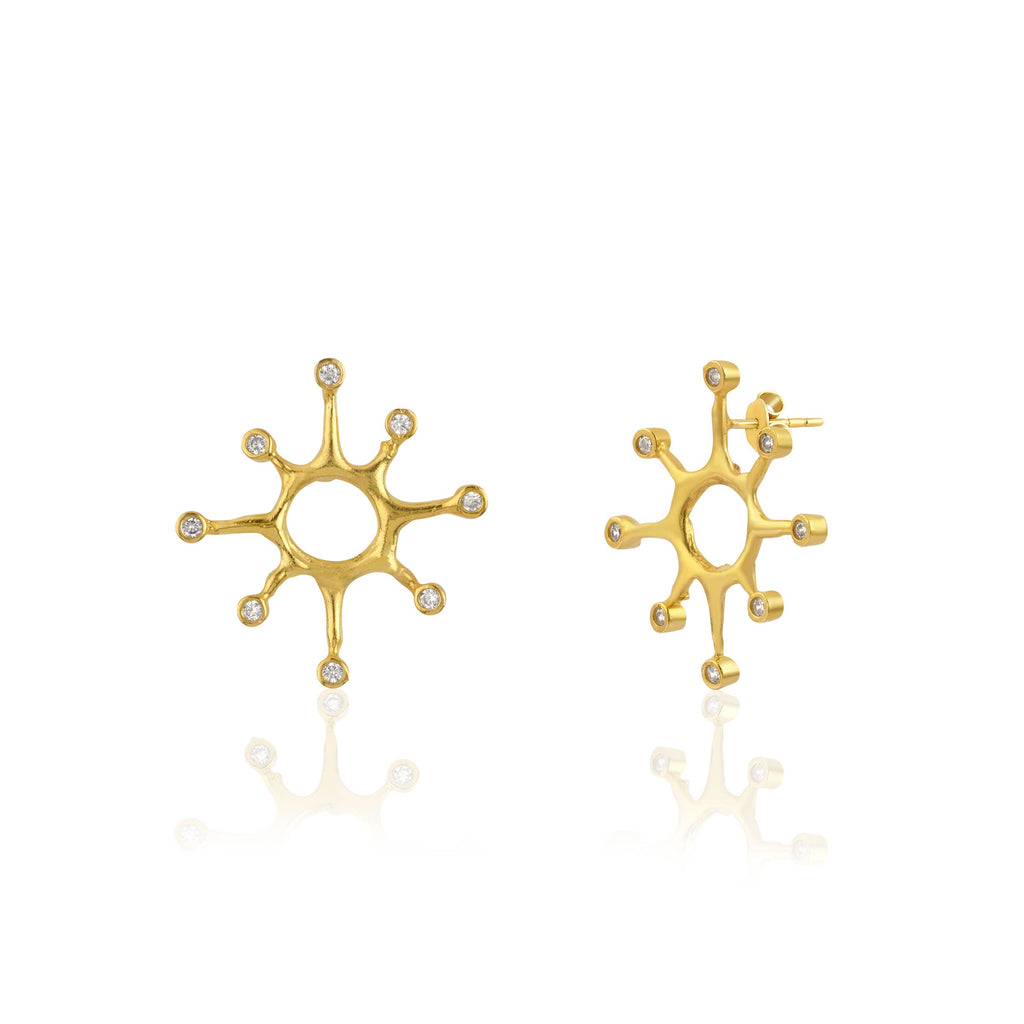 Earrings - Starburst Studs