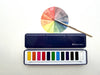 Watercolor Set & Wood Paintbrush