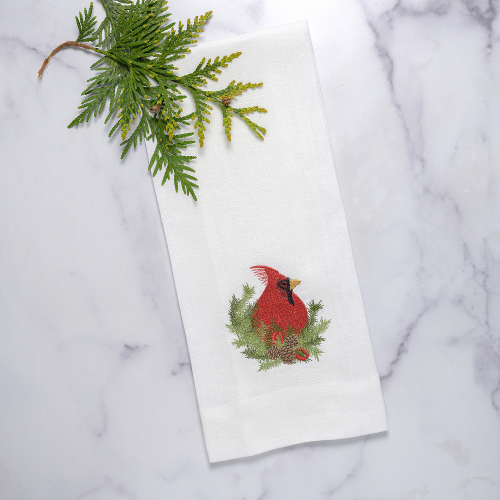 Towel - Christmas Cardinal Towel