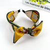 Hair Accessories - Colorful Geometric Floral Wide Headbands