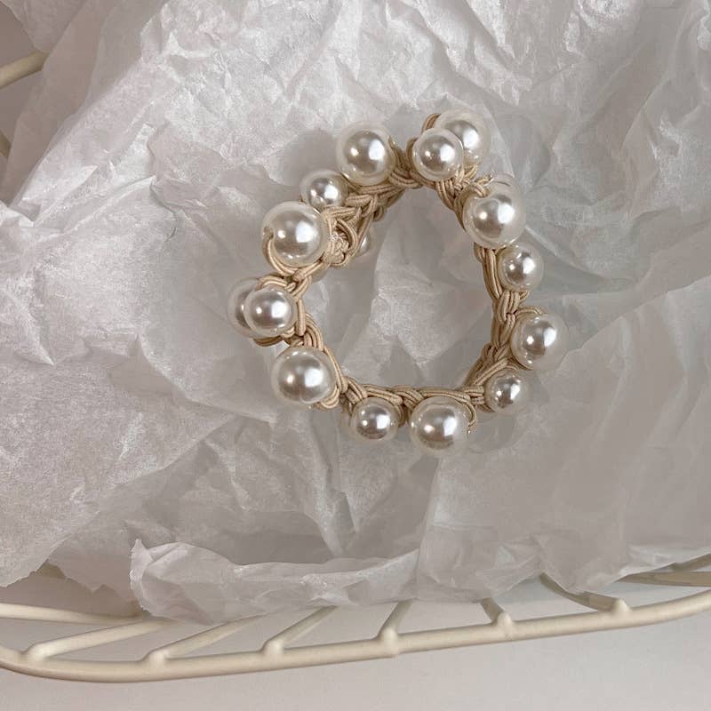 Hair Accessories - Pearl Hair Ties