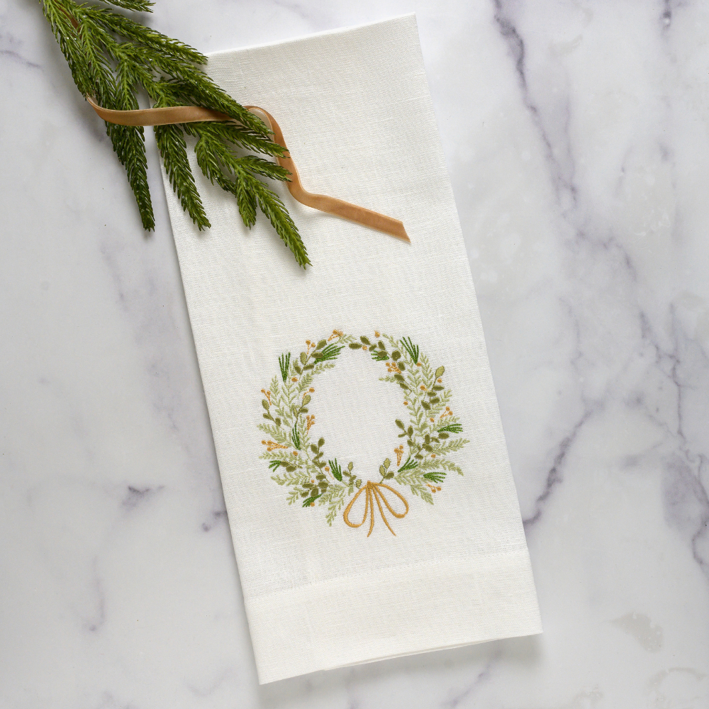 Towel - Farmers Market Wreath Towel