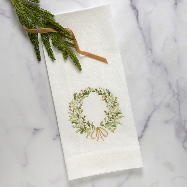 Towel - Farmers Market Wreath Towel