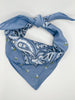 Bandana - Mini Bouquet - Soft Blue