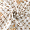 Scarf - Chain Print Satin Square Scarf
