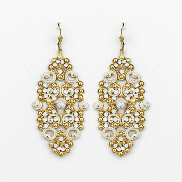 Earrings - Marielle in White