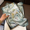 Scarf - Mulberry Silk Floral Scarf