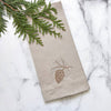 Hand Towel - Pinecone Soft Flax Linen Towel