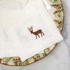 Cocktail Napkins - Tiny Deer Cocktail Napkin Set of 4