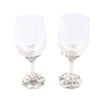 Wine Glasses - Fleur-De-Lis Wine Glasses