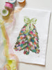 Towel - Confetti Christmas Tree Tea Towel