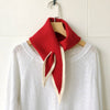 Scarf - Knitted Triangle Scarf - Several Colors
