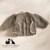 Plush Fluffy Jacket in Beige or Brown