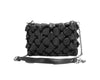 Purse - Black Leather Crossbody Bag for Women