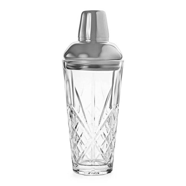 Glass Shaker with Stainless Steel Sealing Cap