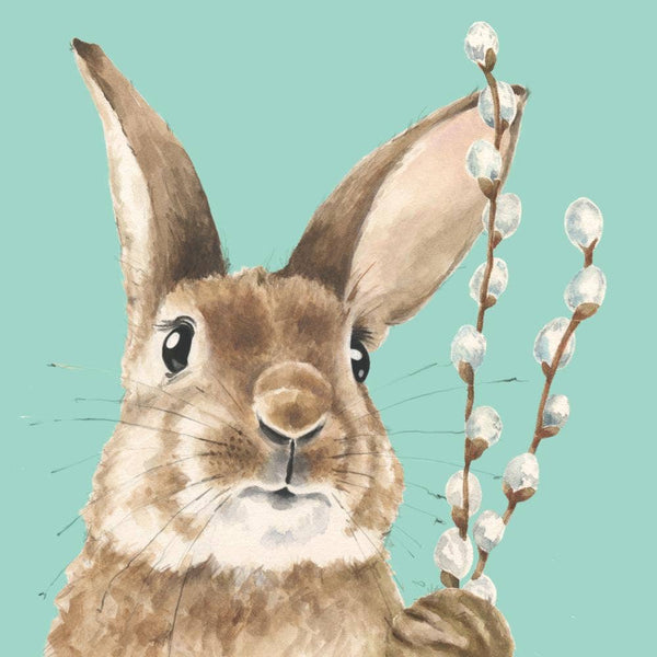 Beverage Napkins -Fred the Bunny