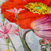 Scarf - Linen/Cotton Scarf - Fine Flowers - Cream