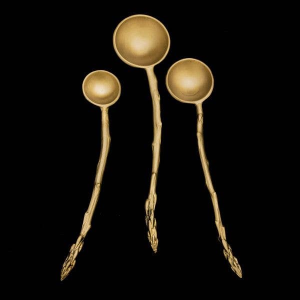 Asparagus Nesting Spoons - Set of 3